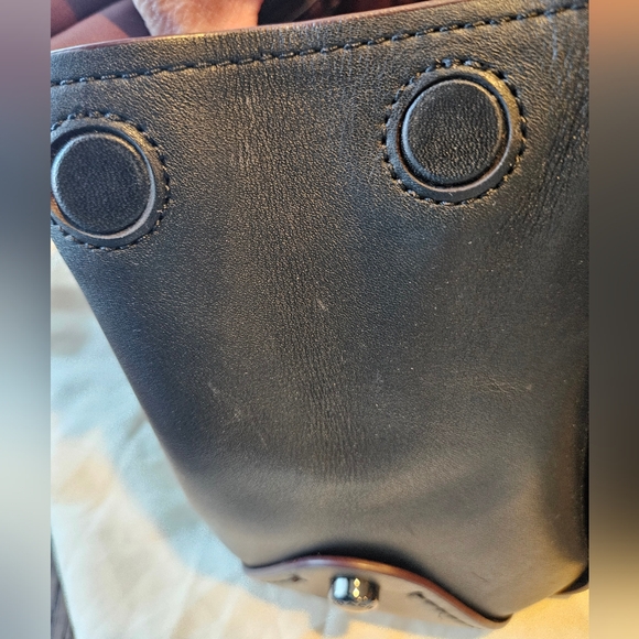 Coach Drifter Tophandle Satchel Willow Floral Tea Rose Applique (54079) - Picture 9 of 16